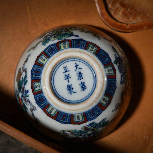 An Ba Xian - Jing De Zhen Porcelain Teacup - zycs_China