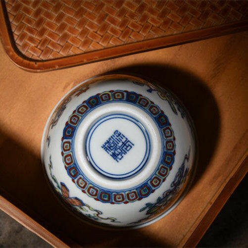 An Ba Xian - Jing De Zhen Porcelain Teacup - zycs_China