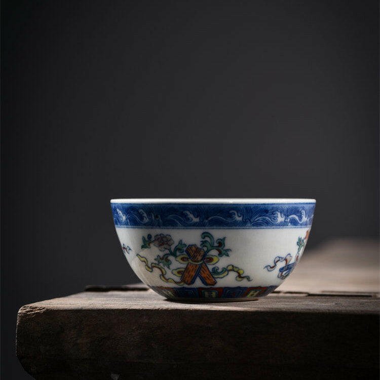 An Ba Xian - Jing De Zhen Porcelain Teacup - zycs_China