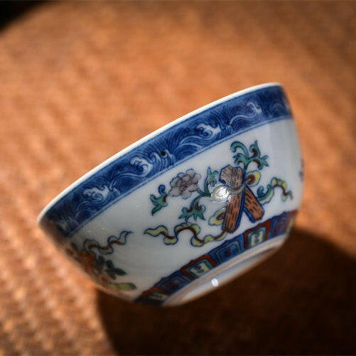 An Ba Xian - Jing De Zhen Porcelain Teacup - zycs_China