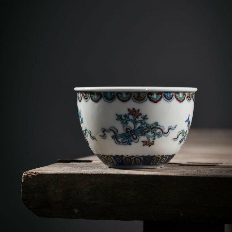An Ba Xian - Jing De Zhen Porcelain Teacup - zycs_China
