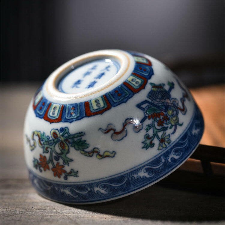 An Ba Xian - Jing De Zhen Porcelain Teacup - zycs_China