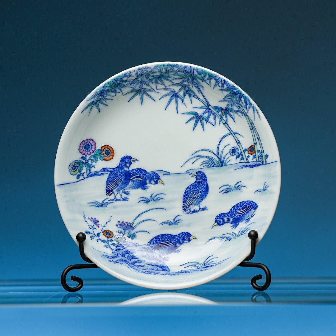 An Ju Le Ye 150cc - Jing De Zhen Porcelain Gaiwan - zycs_China