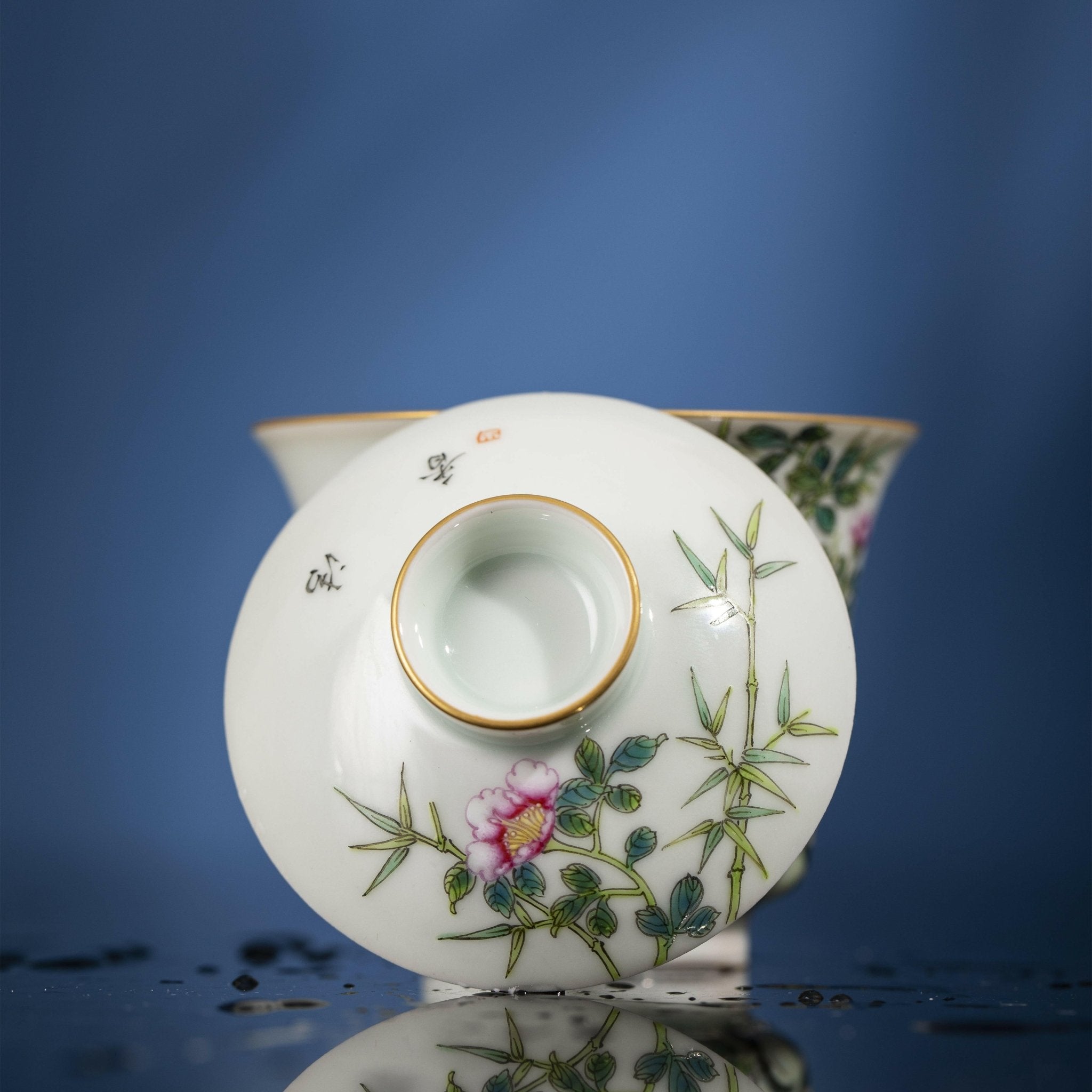 An Ju Le Ye - Jing De Zhen Porcelain Gaiwan - zycs_China