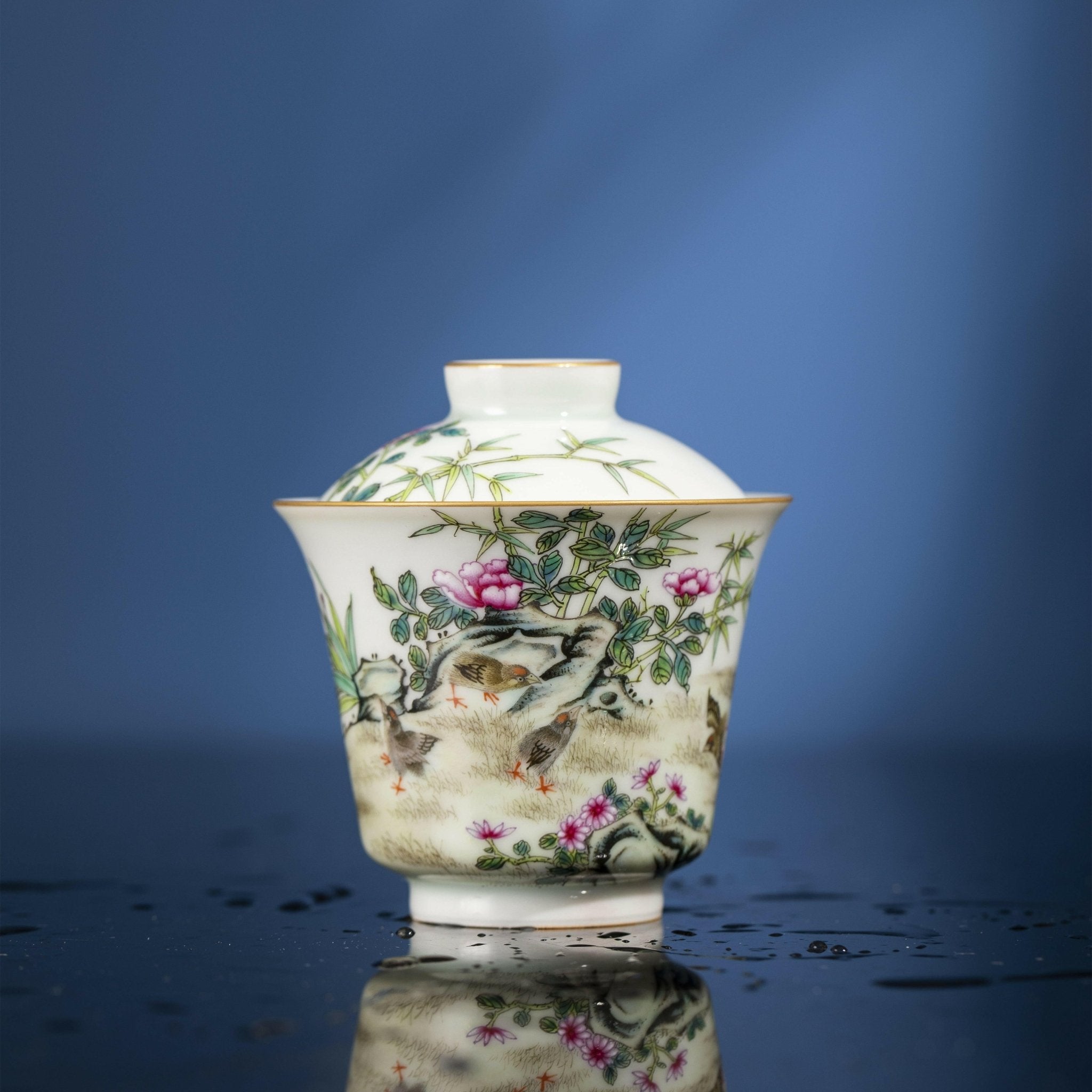 An Ju Le Ye - Jing De Zhen Porcelain Gaiwan - zycs_China