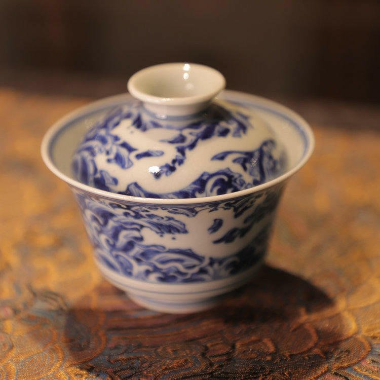 An Ke Long Wen - Jing De Zhen Porcelain Gaiwan - zycs_China