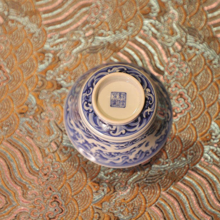 An Ke Long Wen - Jing De Zhen Porcelain Gaiwan - zycs_China