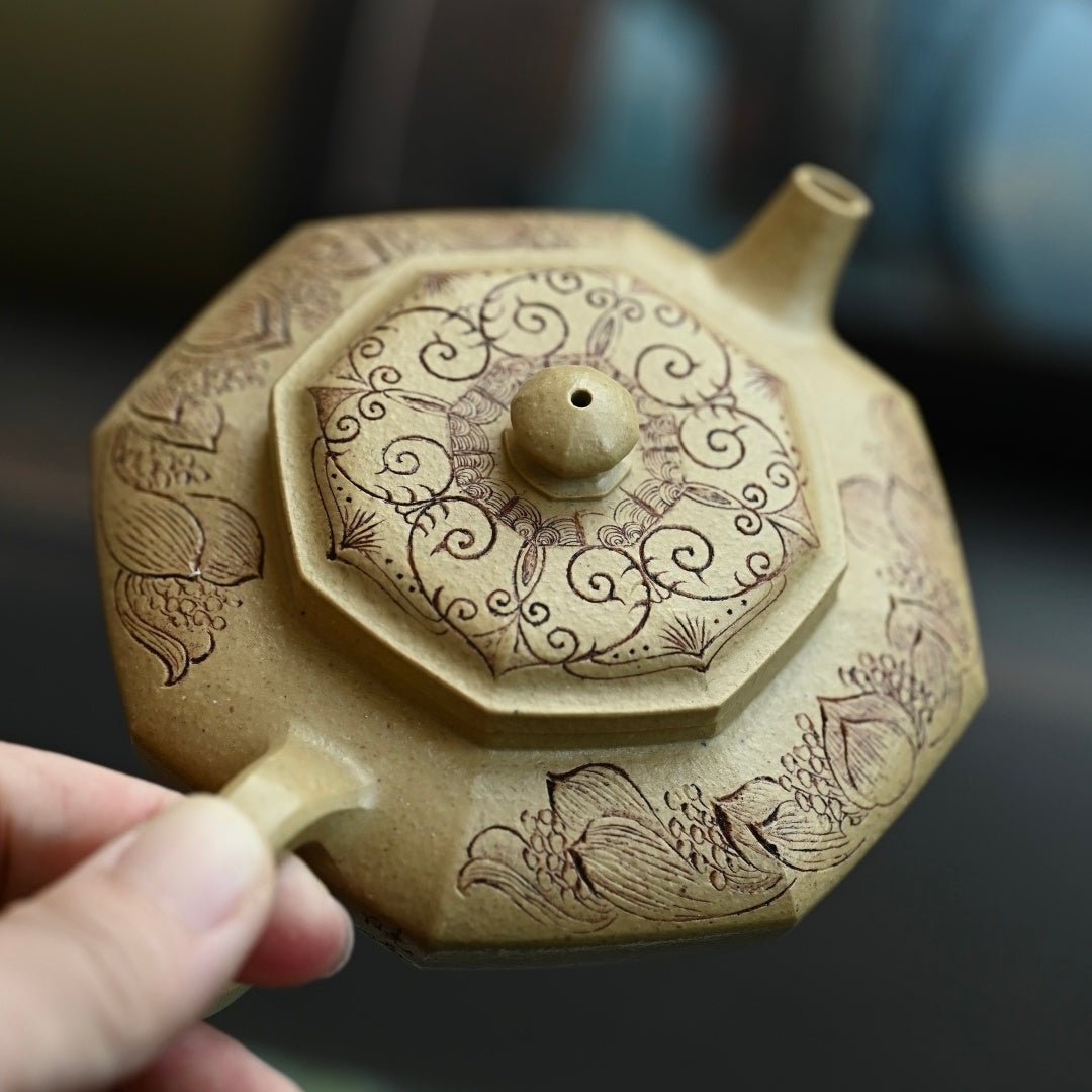 Ba Bao Xiang Yu 150cc - Yixing Handmade Teapot - zycs_China - tea - teapot