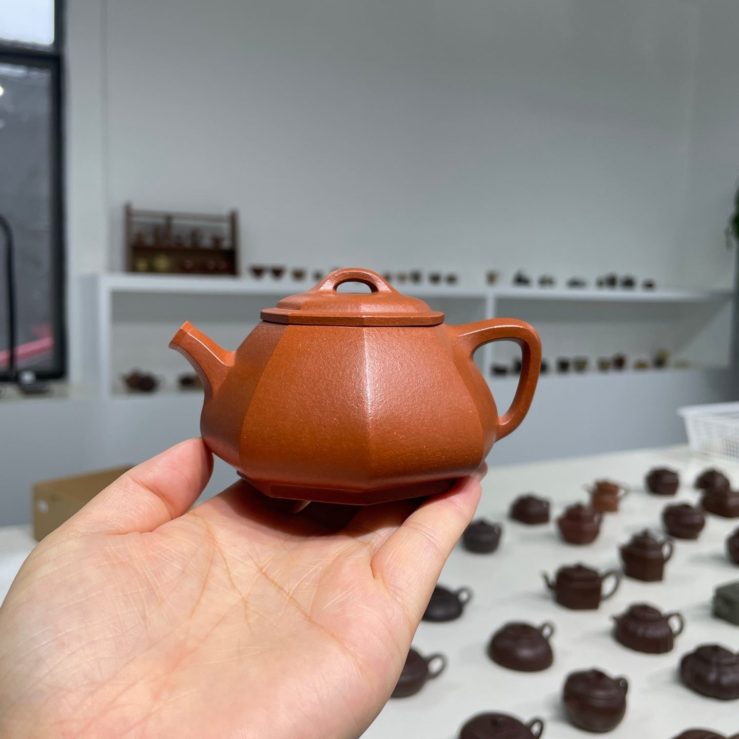 Ba Fang Jing Piao 180cc - Yixing Handmade Teapot - zycs_China