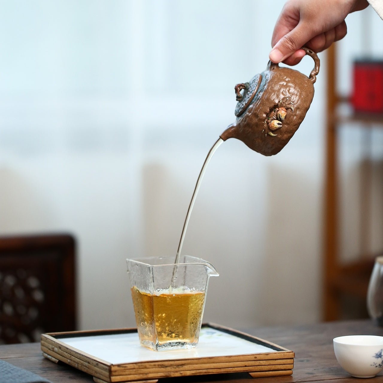 Ba Fang Lai Cai 220cc - Yixing Handmade Teapot - zycs_China