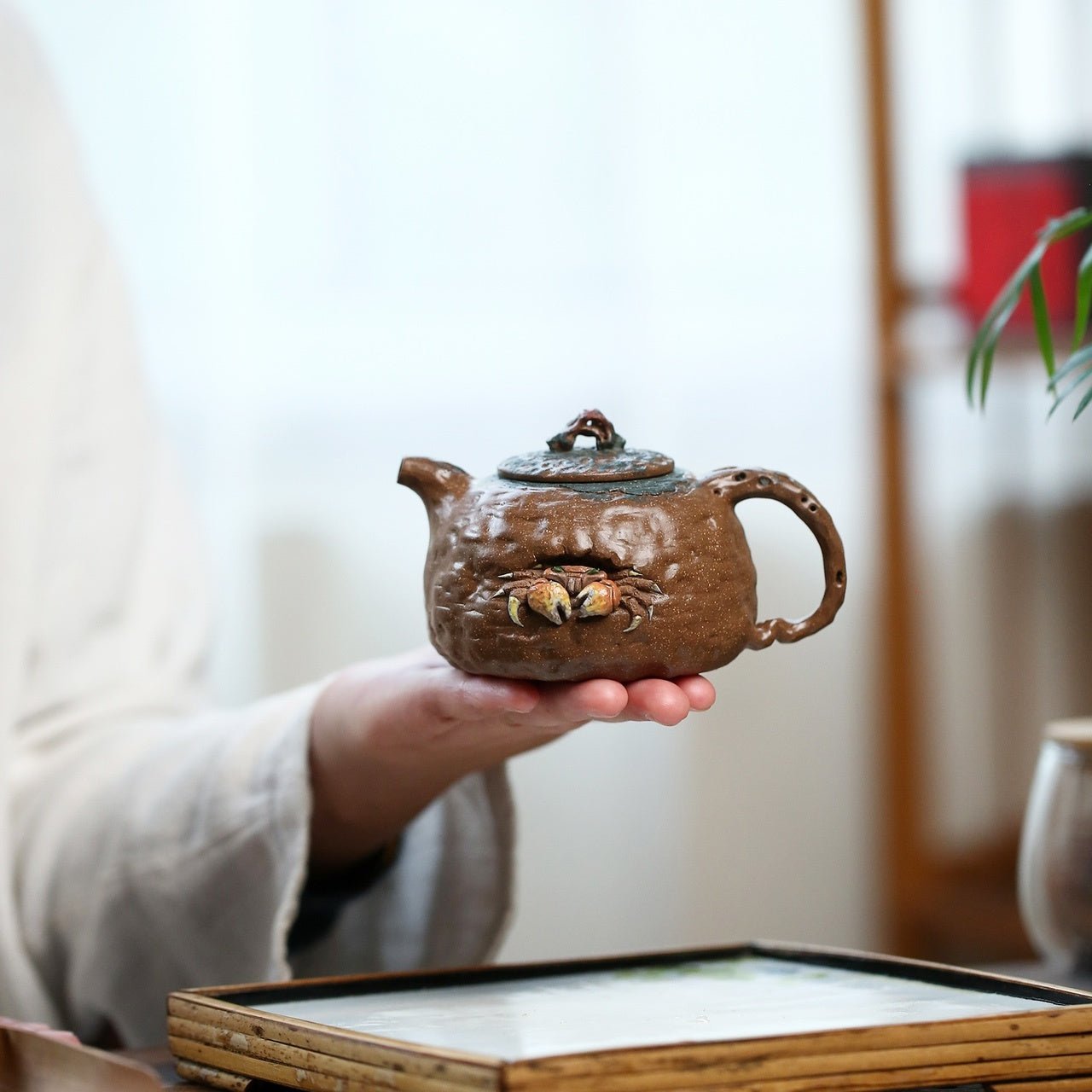 Ba Fang Lai Cai 220cc - Yixing Handmade Teapot - zycs_China