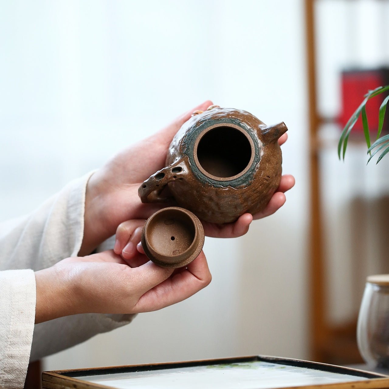 Ba Fang Lai Cai 220cc - Yixing Handmade Teapot - zycs_China