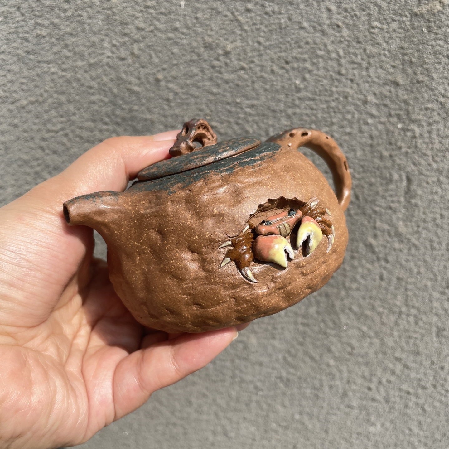 Ba Fang Lai Cai 220cc - Yixing Handmade Teapot - zycs_China