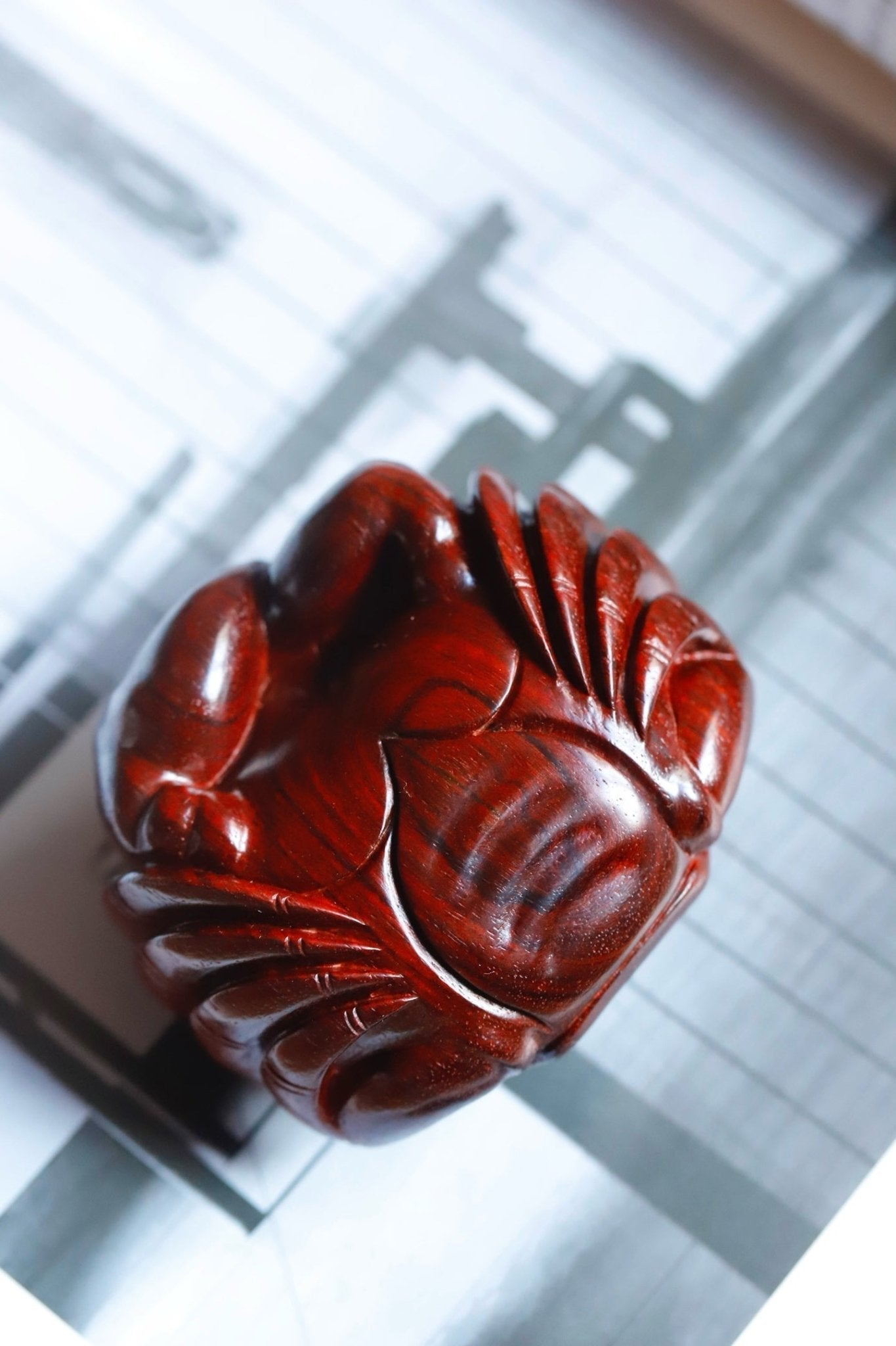 Ba Fang Lai Cai - Wood Sculpture - zycs_China