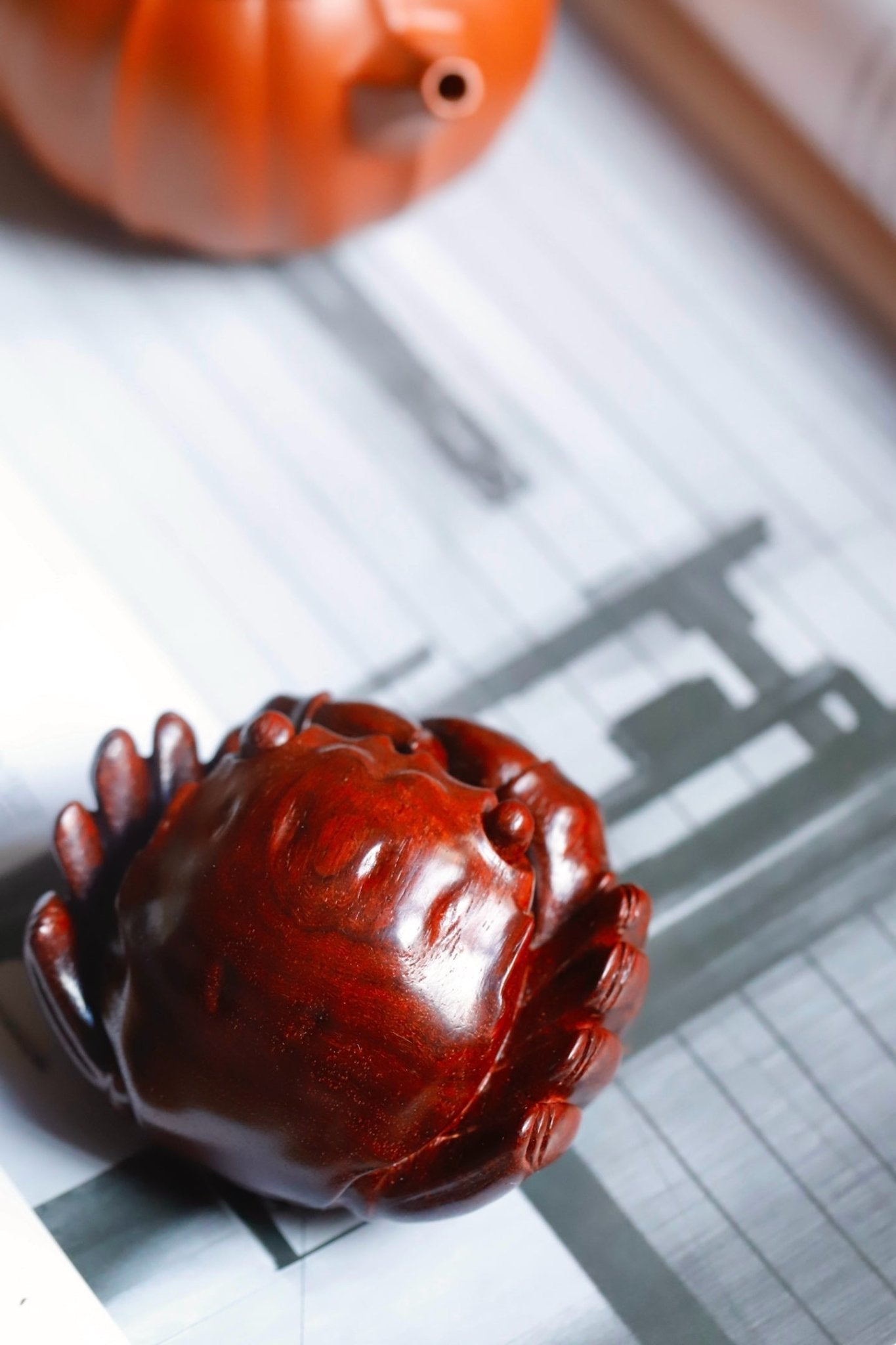 Ba Fang Lai Cai - Wood Sculpture - zycs_China