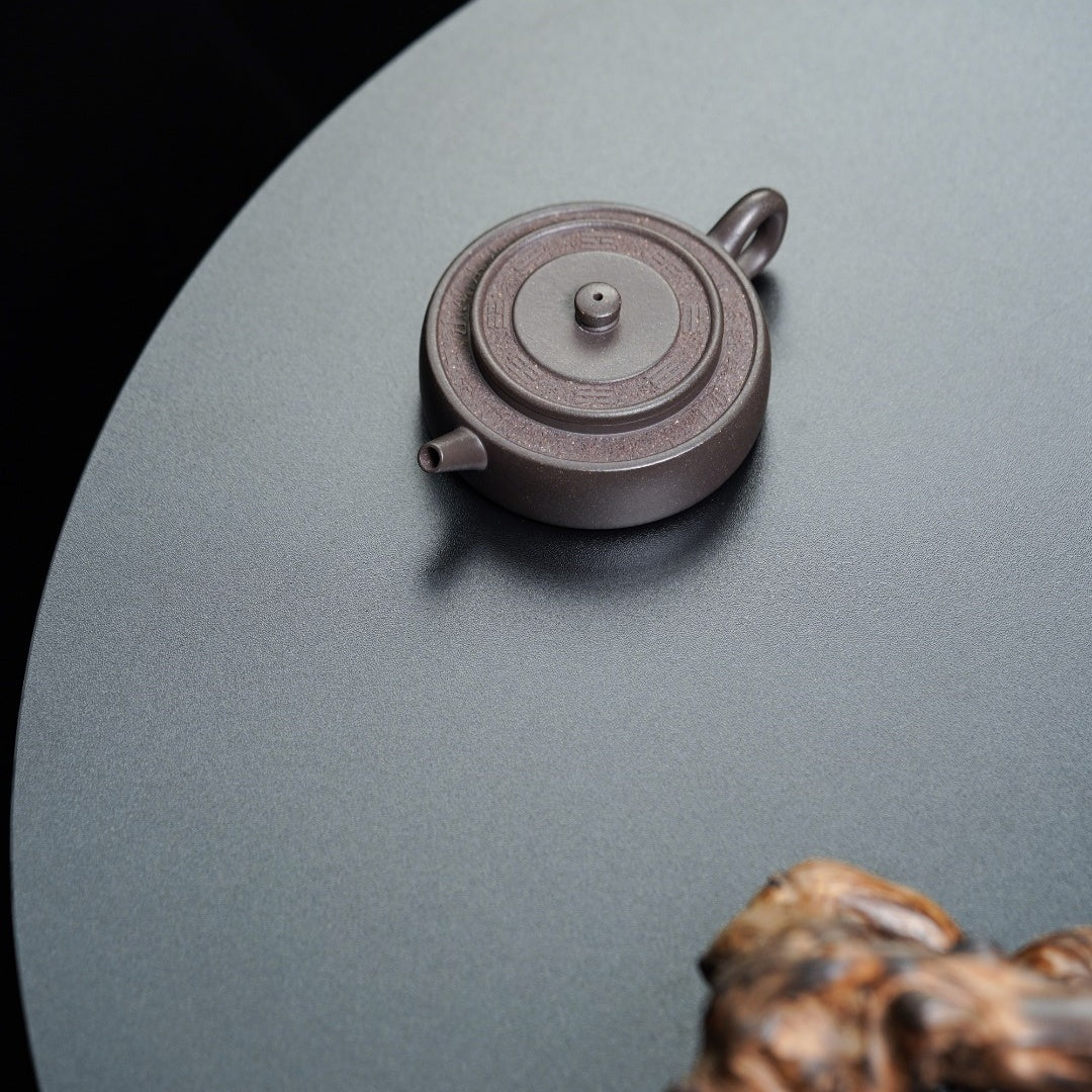Ba Gua Zhou Pan 130cc - Yixing Handmade Teapot - zycs_China