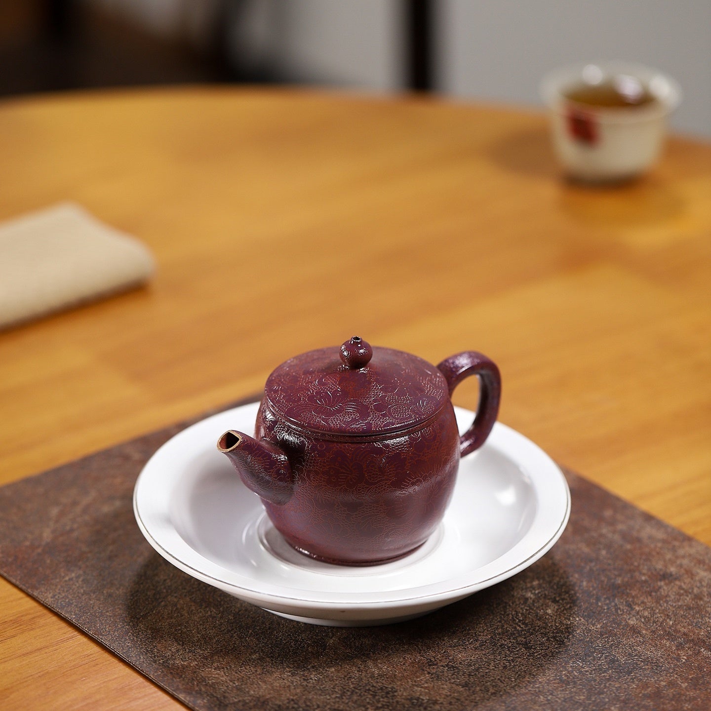 Ba Hua Han Wa 170cc - Yixing Handmade Teapot - zycs_China