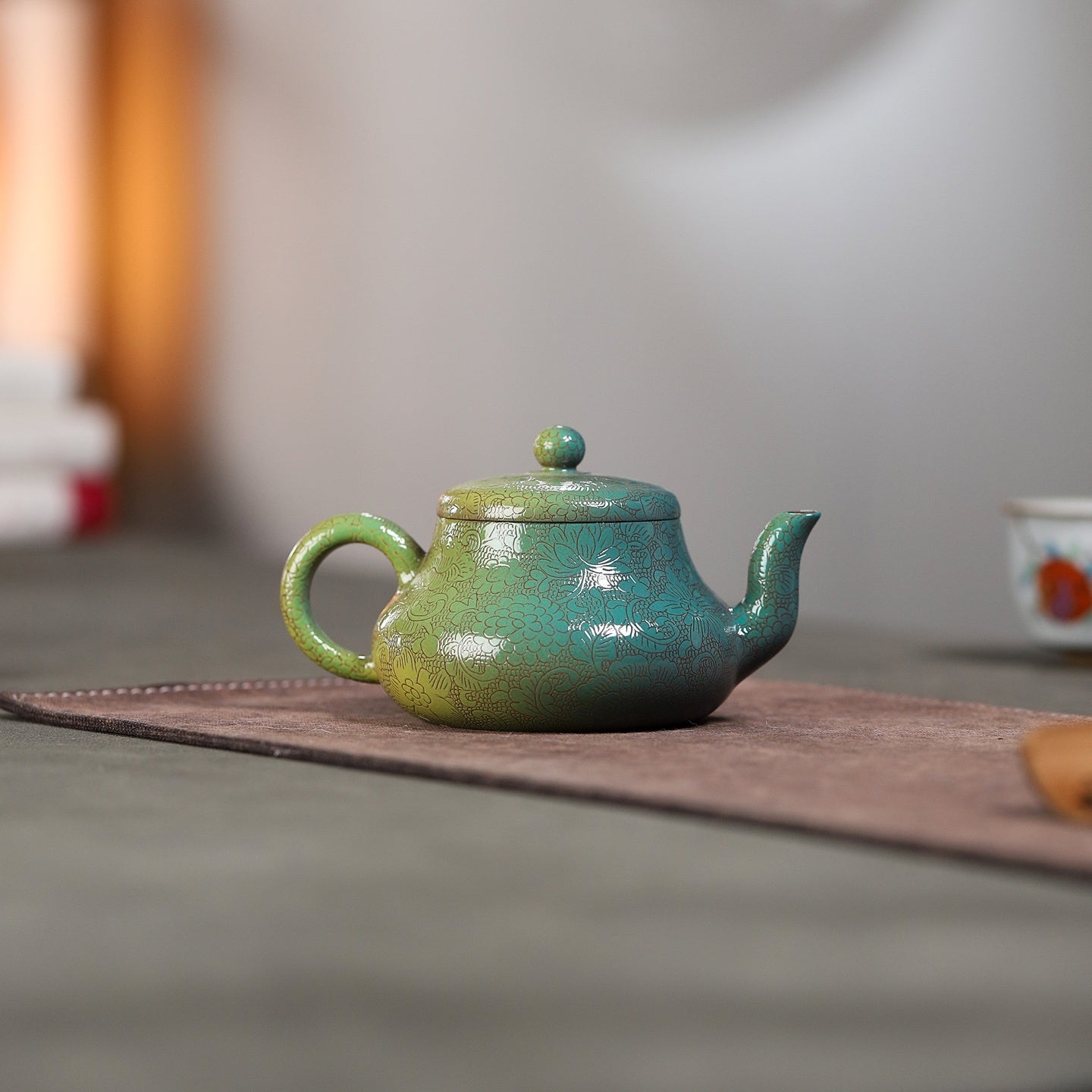 Ba Hua Jun De 220cc - Yixing Handmade Teapot - zycs_China
