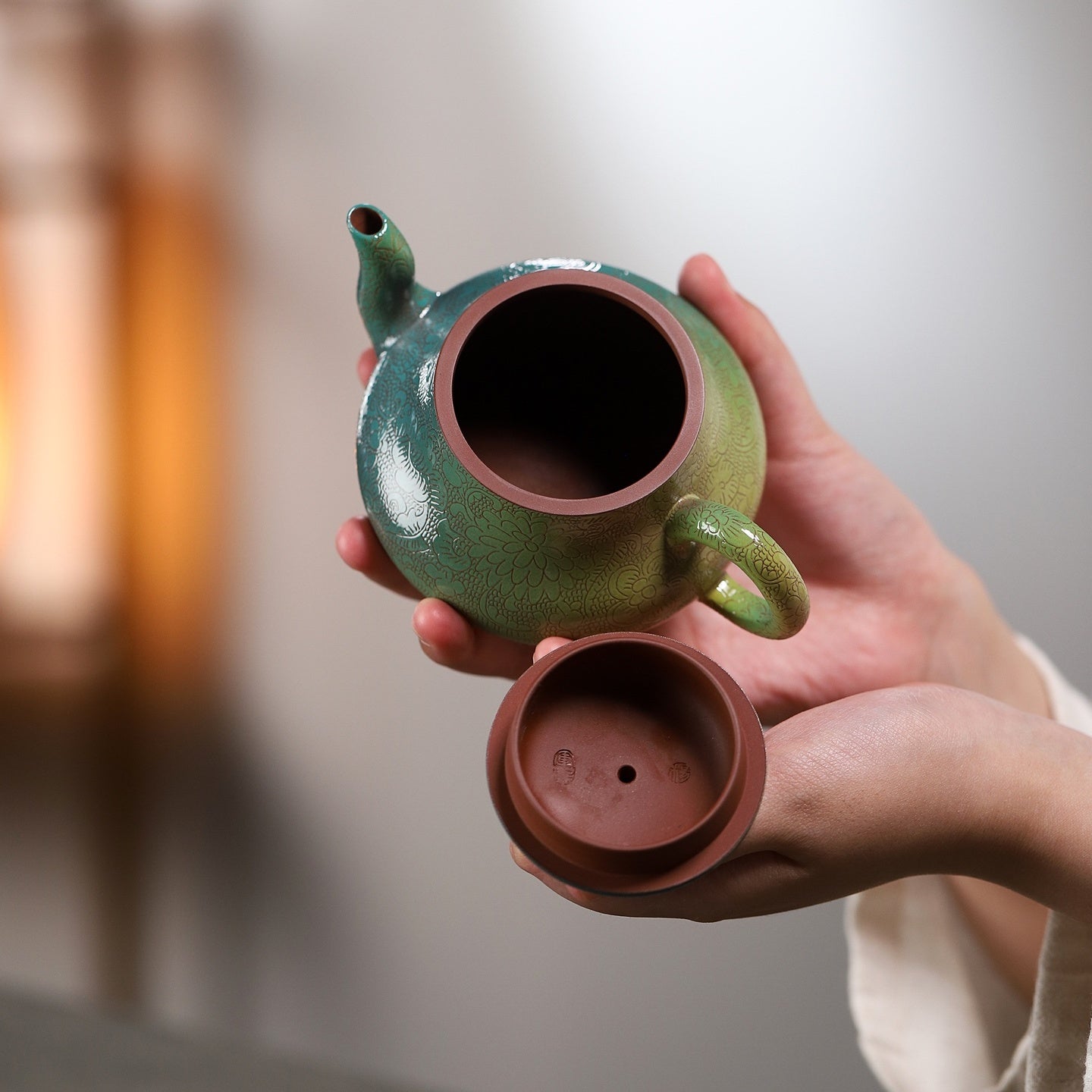 Ba Hua Jun De 220cc - Yixing Handmade Teapot - zycs_China