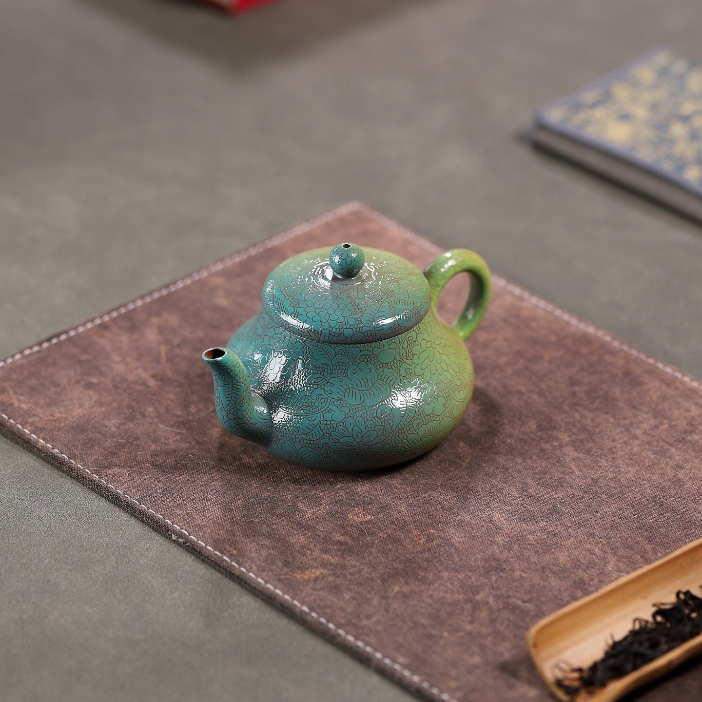 Ba Hua Jun De 220cc - Yixing Handmade Teapot - zycs_China