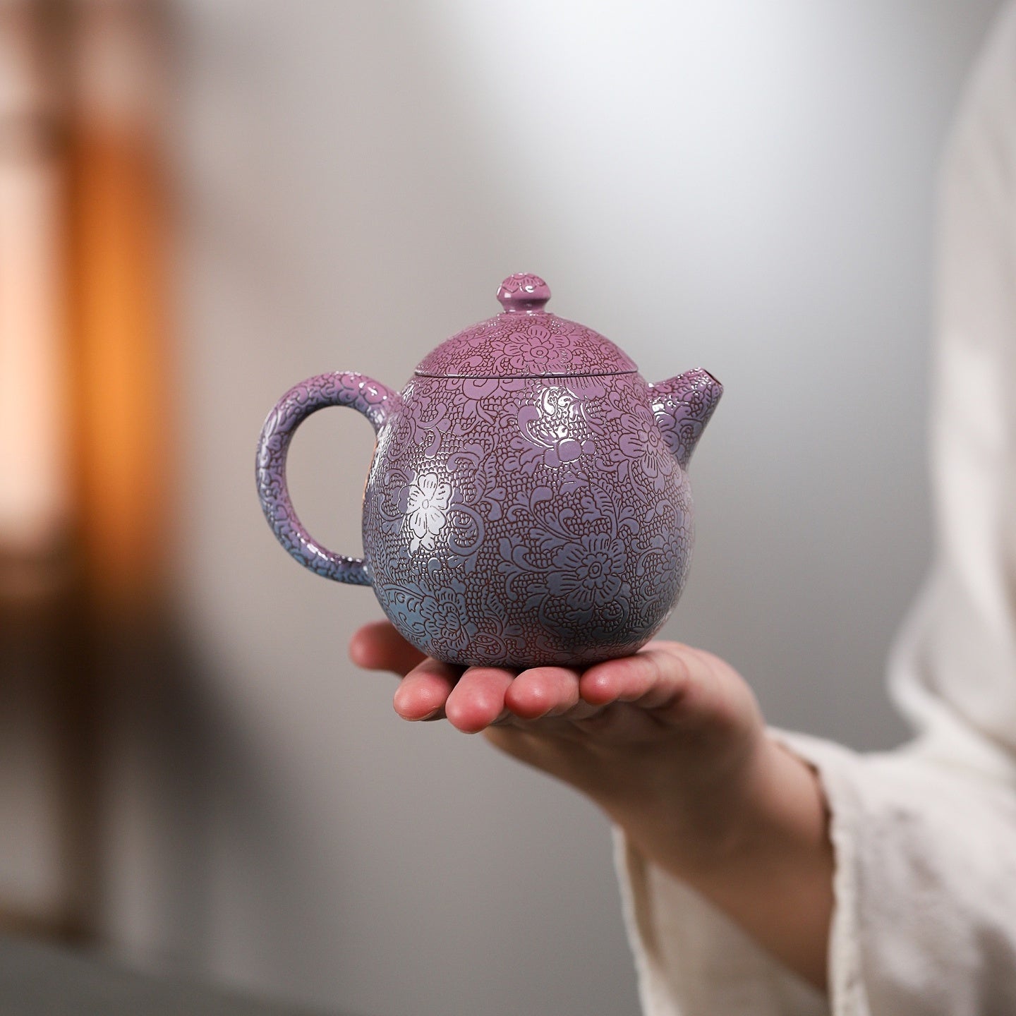 Ba Hua Long Dan 240cc - Yixing Handmade Teapot - zycs_China