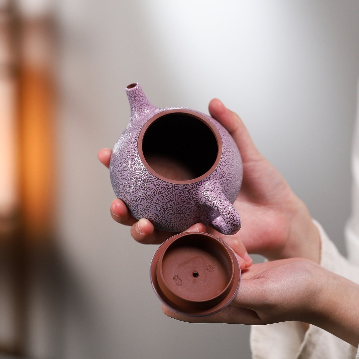 Ba Hua Shi Piao 230cc - Yixing Handmade Teapot - zycs_China
