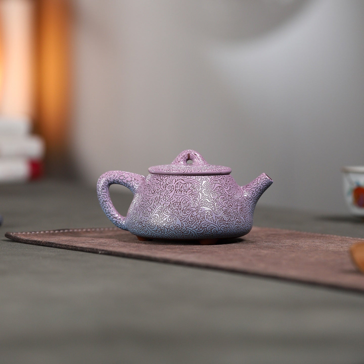 Ba Hua Shi Piao 230cc - Yixing Handmade Teapot - zycs_China