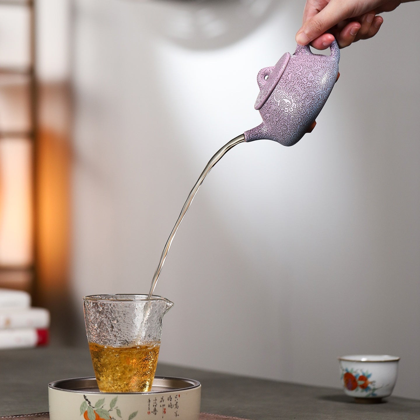 Ba Hua Shi Piao 230cc - Yixing Handmade Teapot - zycs_China