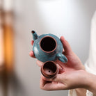 Ba Hua Si Ting 140cc - Yixing Handmade Teapot - zycs_China