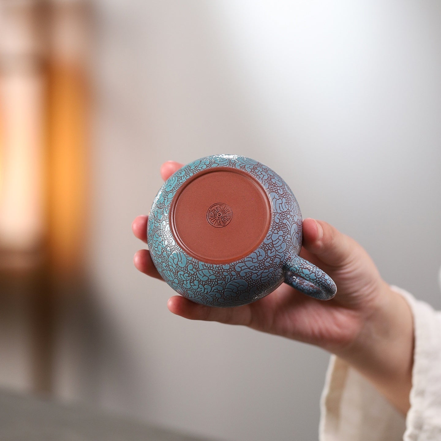 Ba Hua Xi Shi 200cc - Yixing Handmade Teapot - zycs_China
