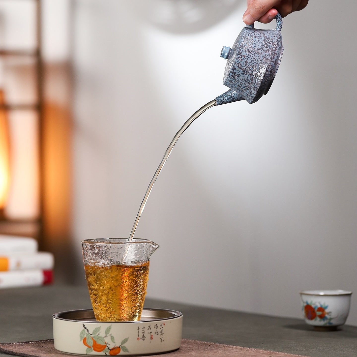 Ba Hua Zhu Chu 180cc - Yixing Handmade Teapot - zycs_China