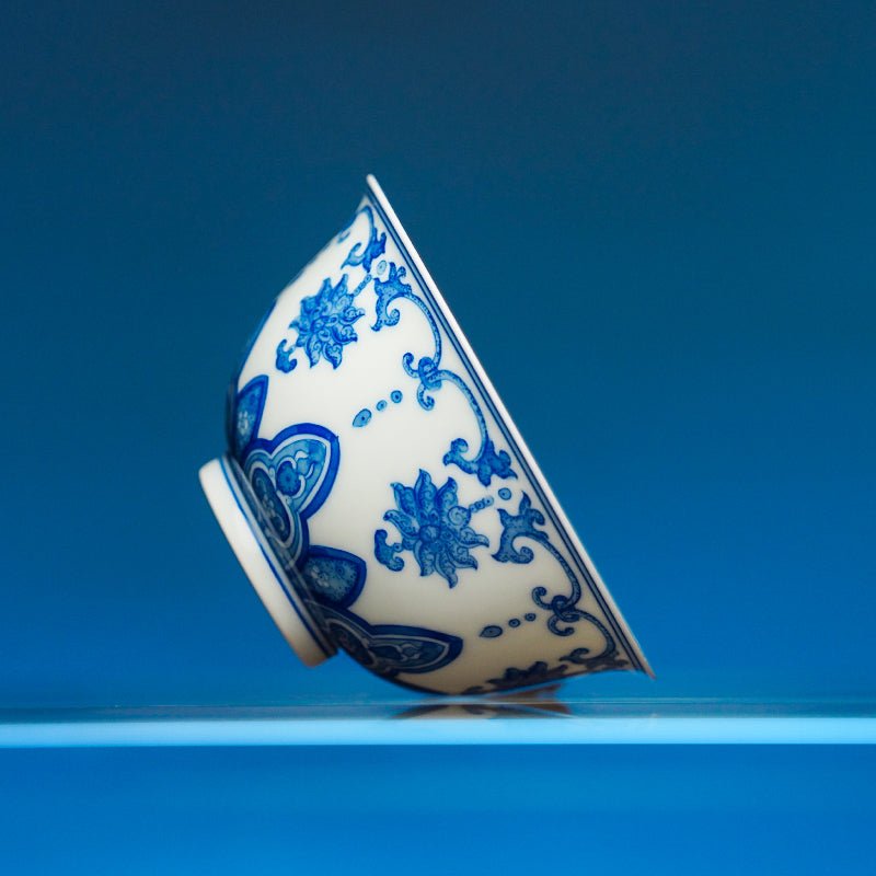 Ba Jiao Chan Zhi 80cc/100cc - Jing De Zhen Porcelain Teacup - zycs_China