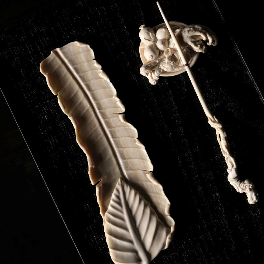 Ba Jiao Ye - Mammoth Tea Spoon - zycs_China