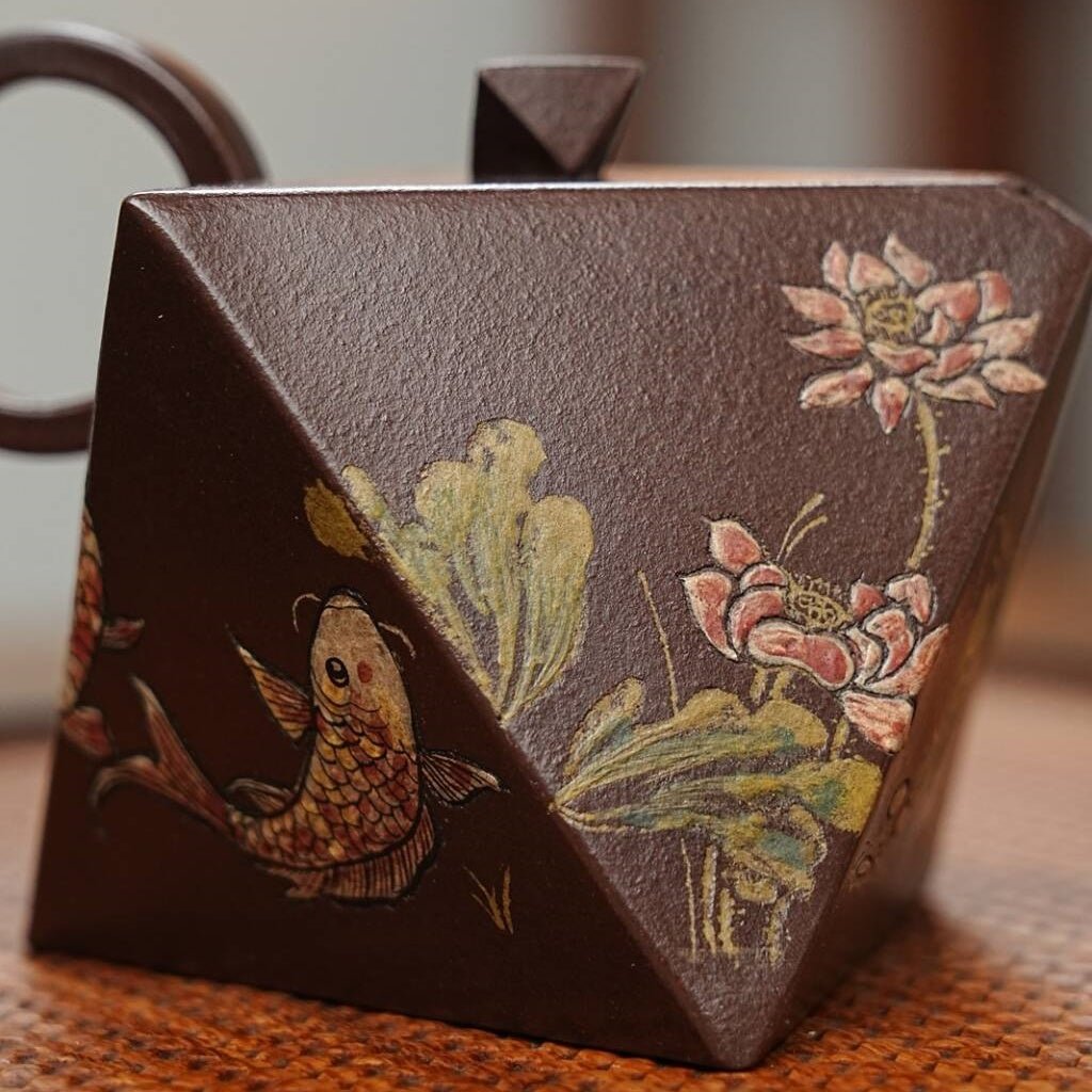 Ba Mian Ling Long 220cc - Yixing Handmade Teapot - zycs_China