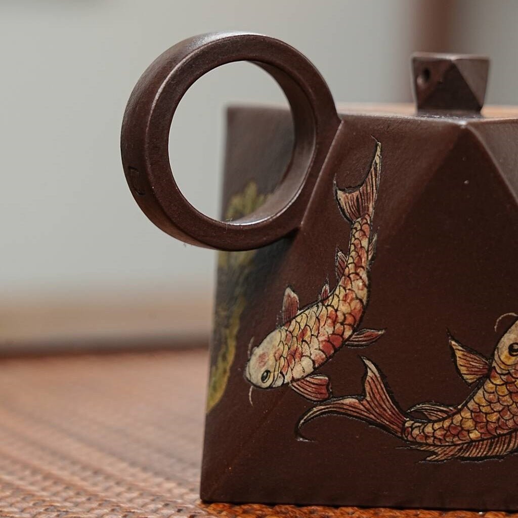 Ba Mian Ling Long 220cc - Yixing Handmade Teapot - zycs_China