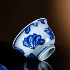 Bai Cai 150cc - Jing De Zhen Porcelain Gaiwan - zycs_China
