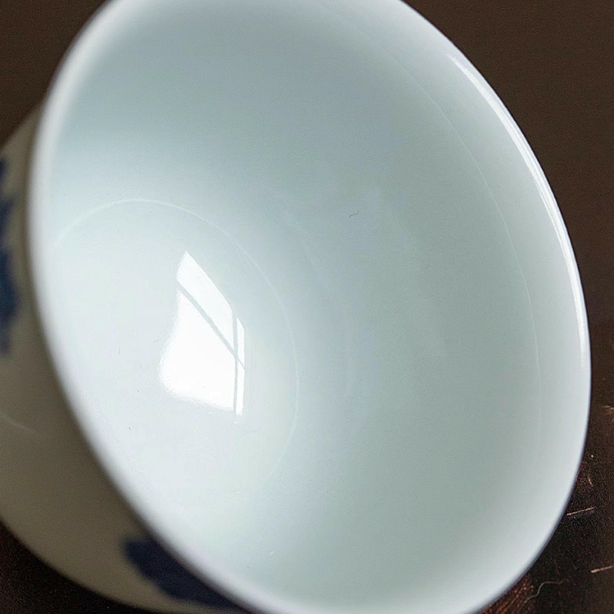 Bai Cai - Jing De Zhen Porcelain Teacup - zycs_China