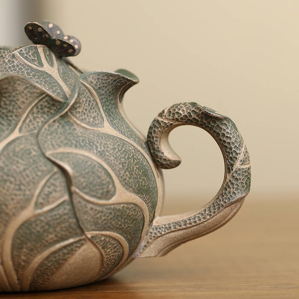 Bai Cai Na Fu 400cc - Yixing Handmade Teapot - zycs_China