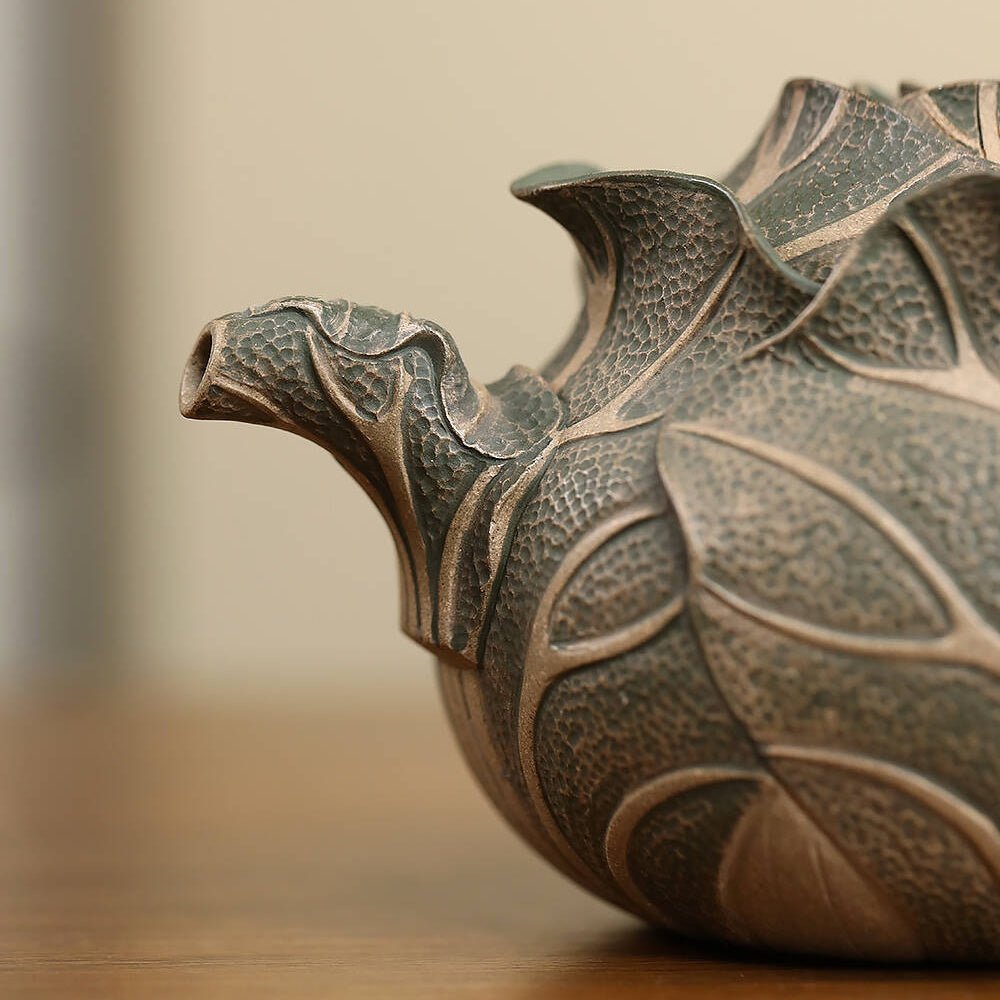 Bai Cai Na Fu 400cc - Yixing Handmade Teapot - zycs_China