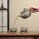 Bai Cai Na Fu 400cc - Yixing Handmade Teapot - zycs_China