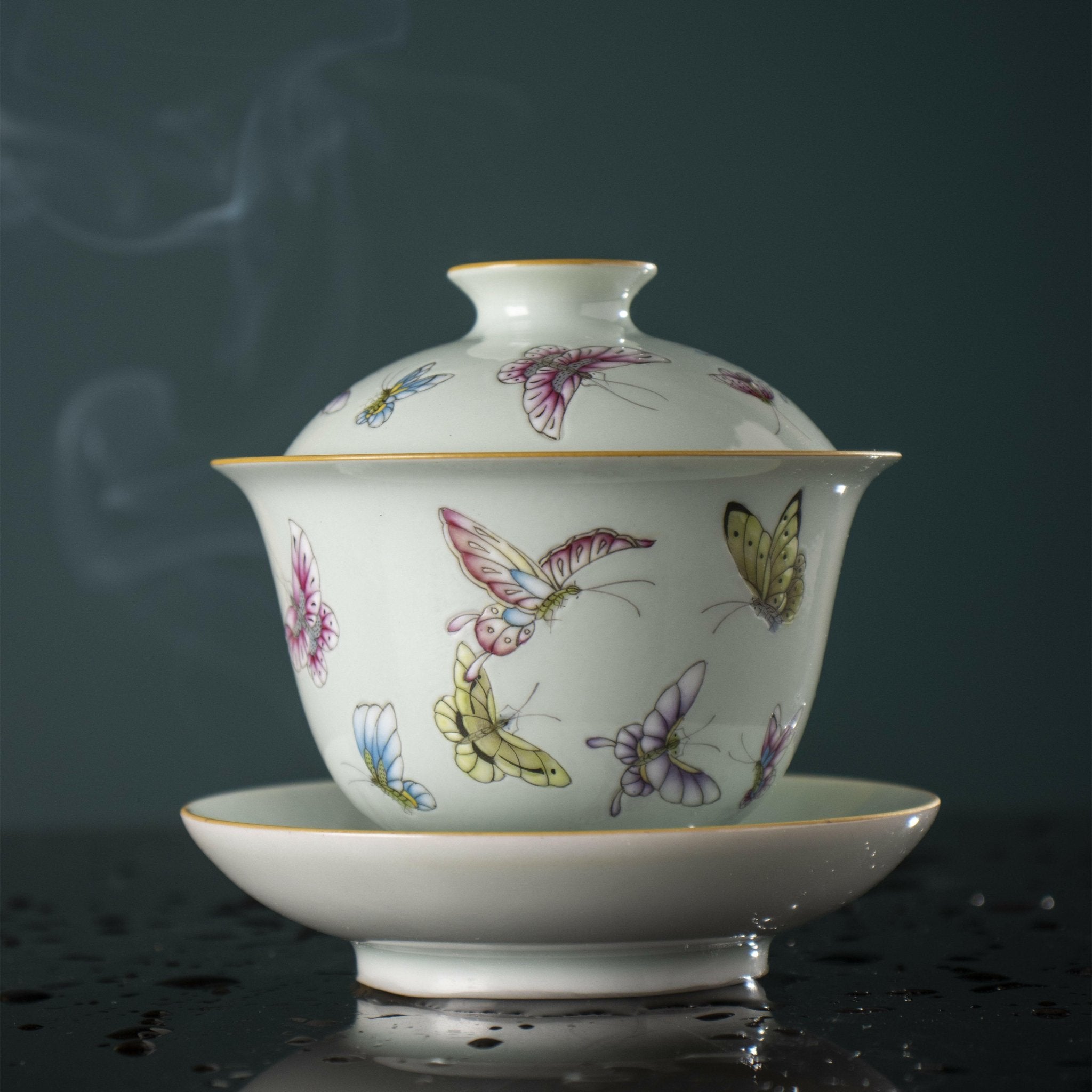 Bai Die - Jing De Zhen Porcelain Gaiwan - zycs_China