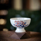 Bai He Hua 75cc - Jing De Zhen Porcelain Teacup - zycs_China