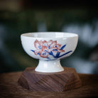 Bai He Hua 75cc - Jing De Zhen Porcelain Teacup - zycs_China