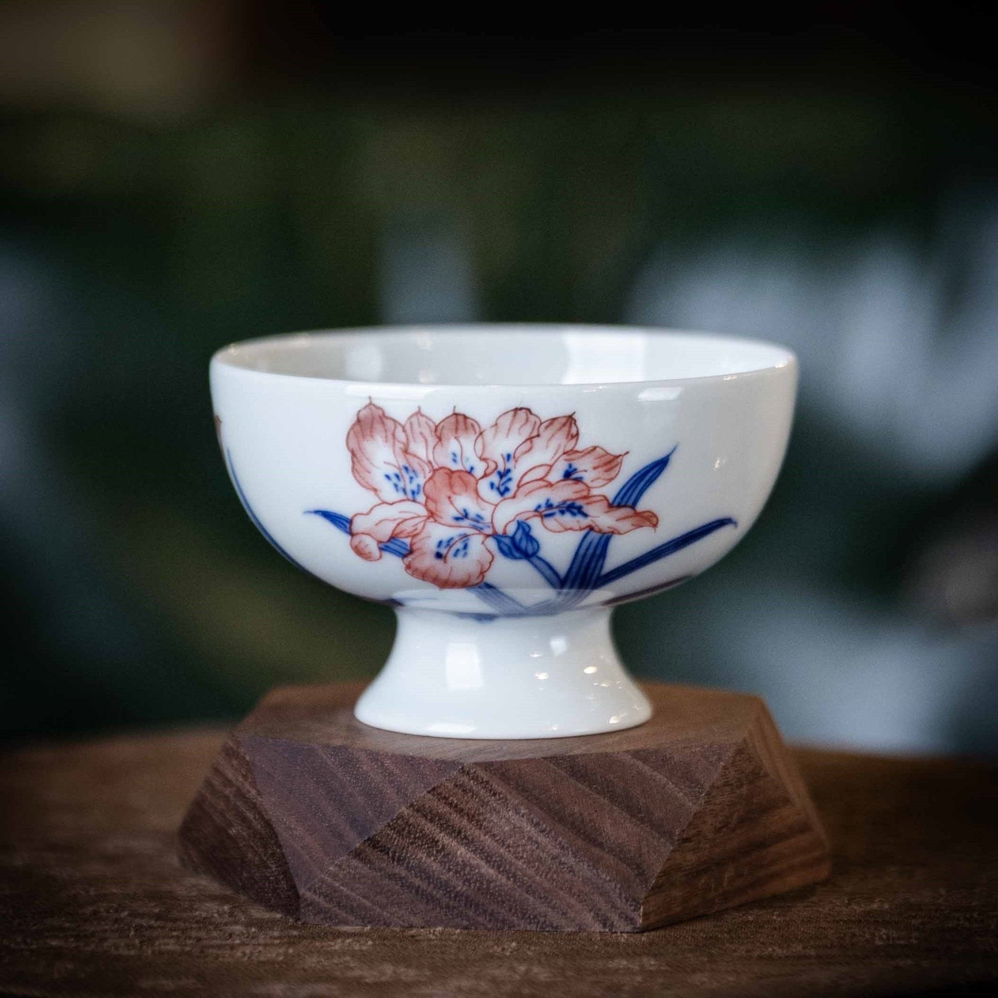 Bai He Hua 75cc - Jing De Zhen Porcelain Teacup - zycs_China