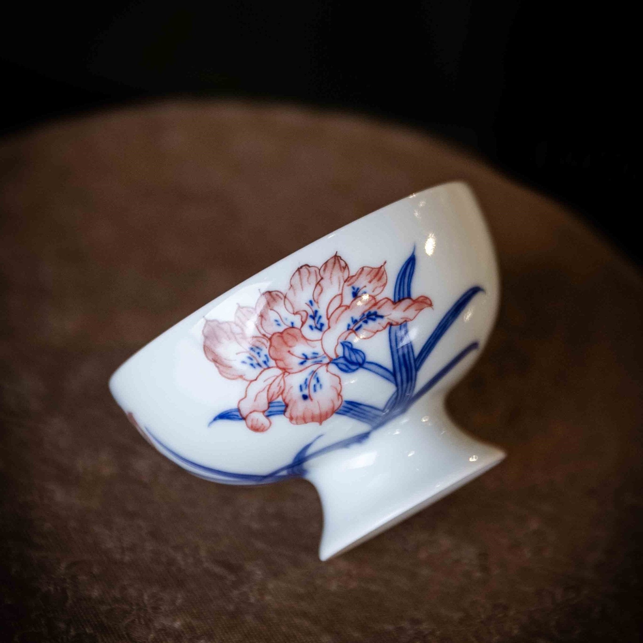 Bai He Hua 75cc - Jing De Zhen Porcelain Teacup - zycs_China