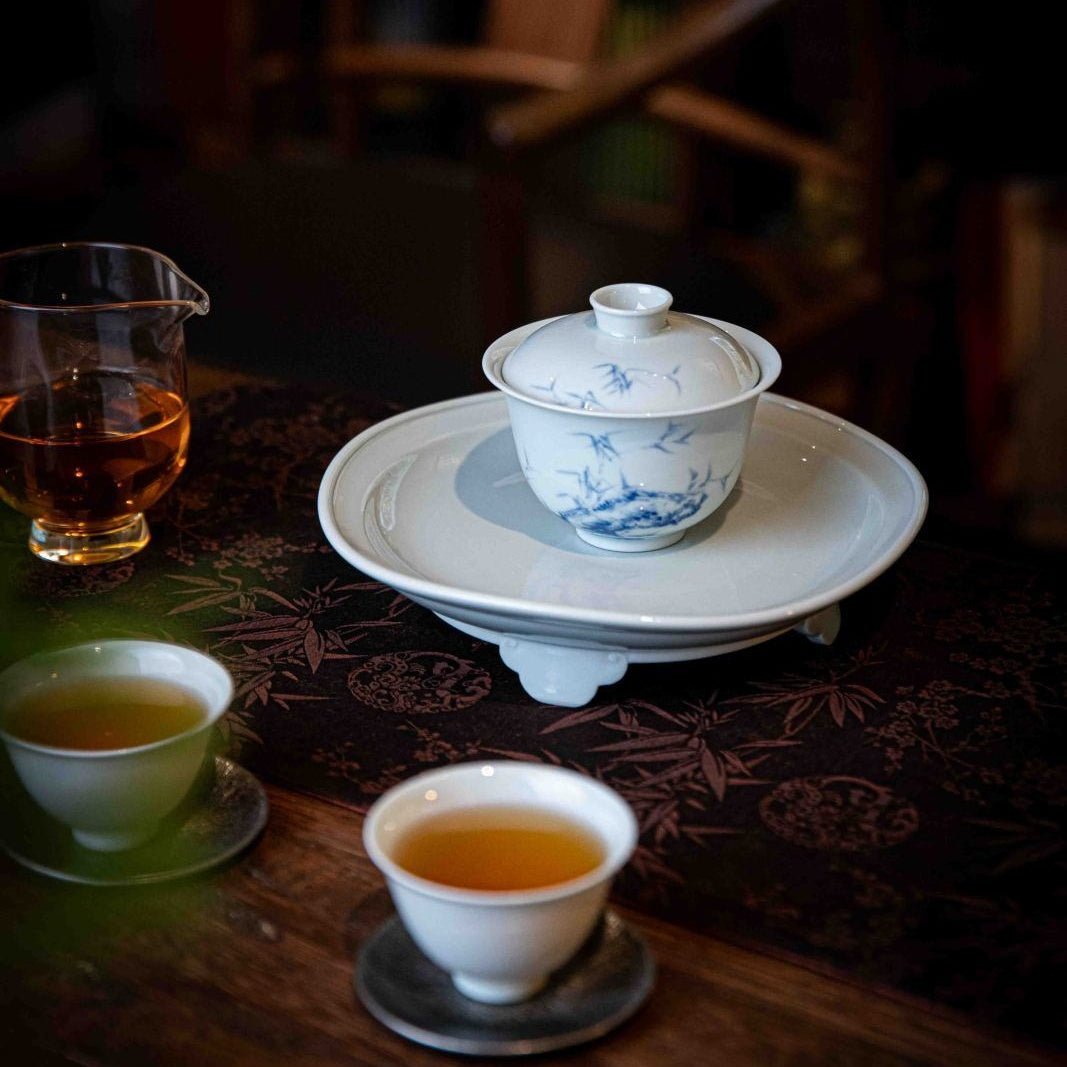 Bai Miao Zhu Wen - Jing De Zhen Porcelain Gaiwan - zycs_China