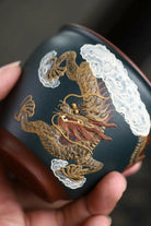 Bai Nian Long Feng 120cc - Yixing Handmade Teacup - zycs_China