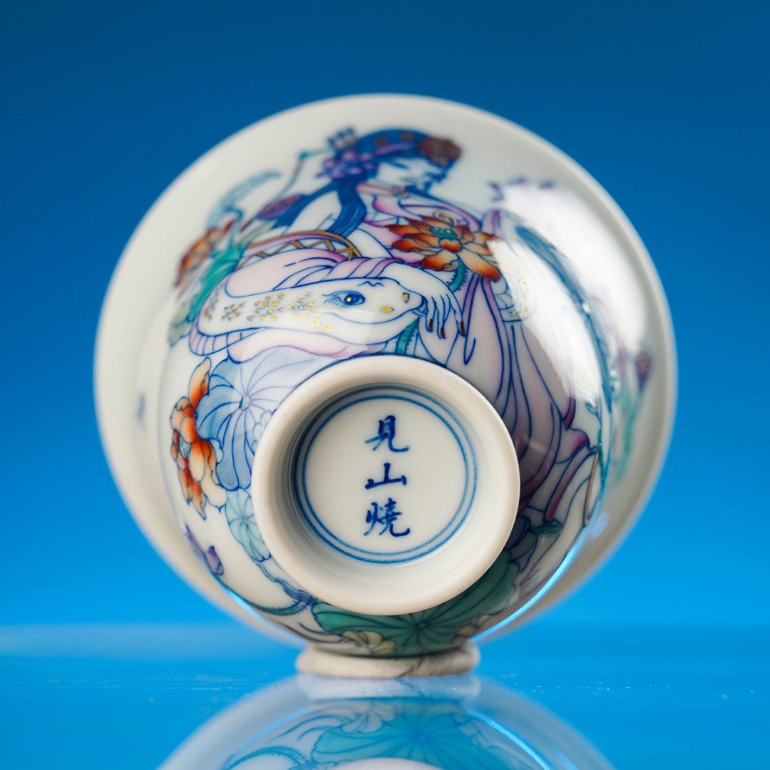 Bai She 150cc - Jing De Zhen Porcelain Gaiwan - zycs_China