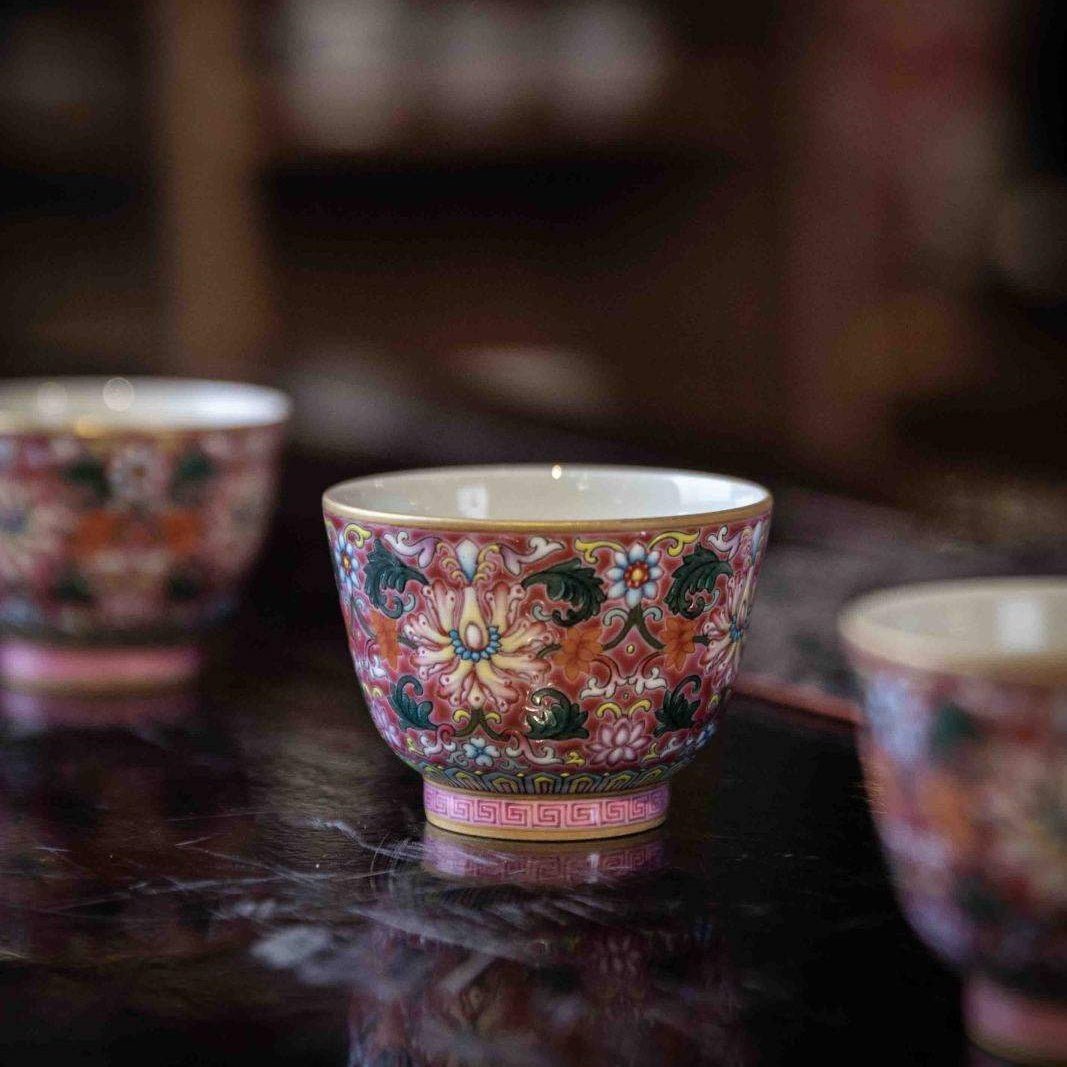 Bao Shi Hong 65cc - Jing De Zhen Porcelain Teacup - zycs_China