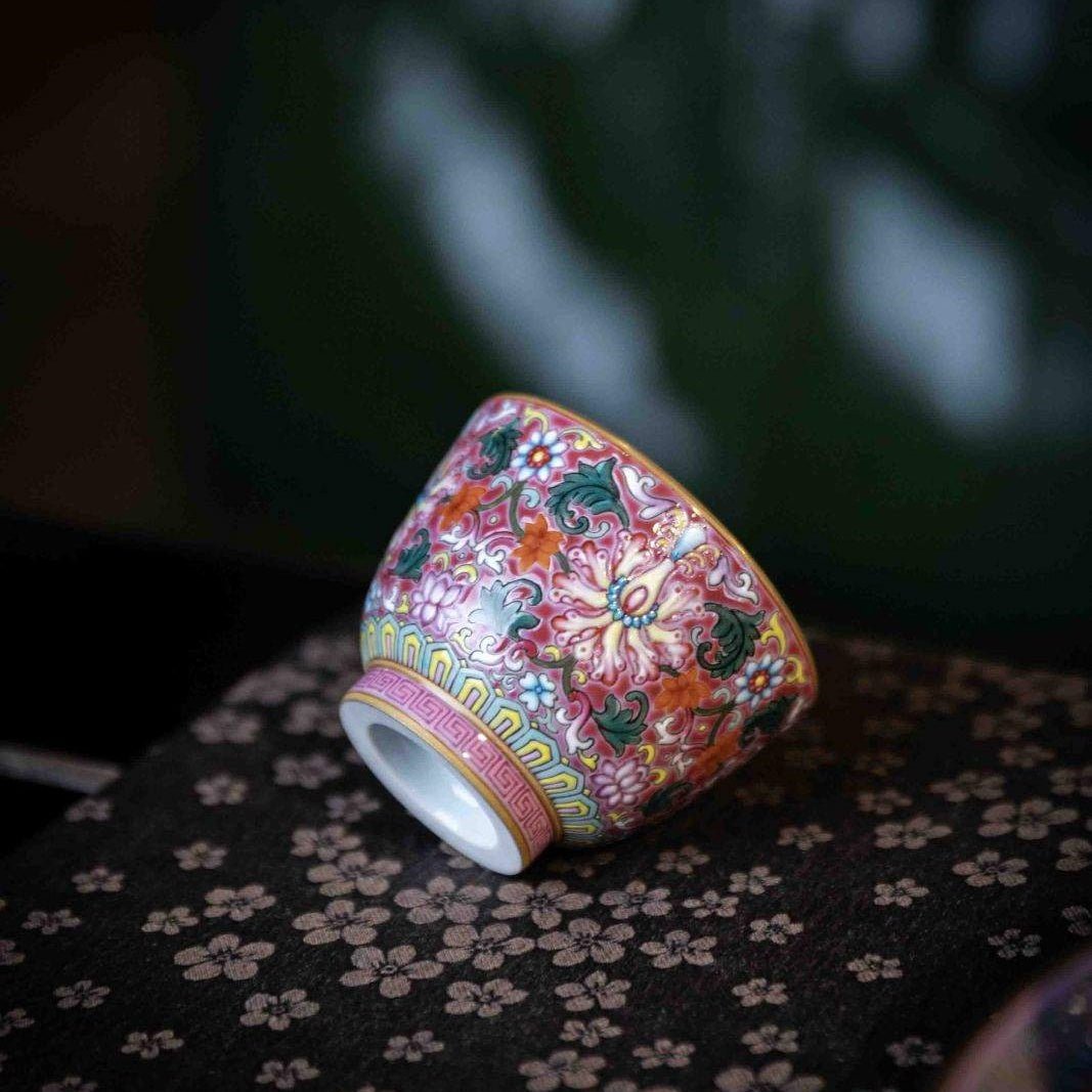 Bao Shi Hong 65cc - Jing De Zhen Porcelain Teacup - zycs_China